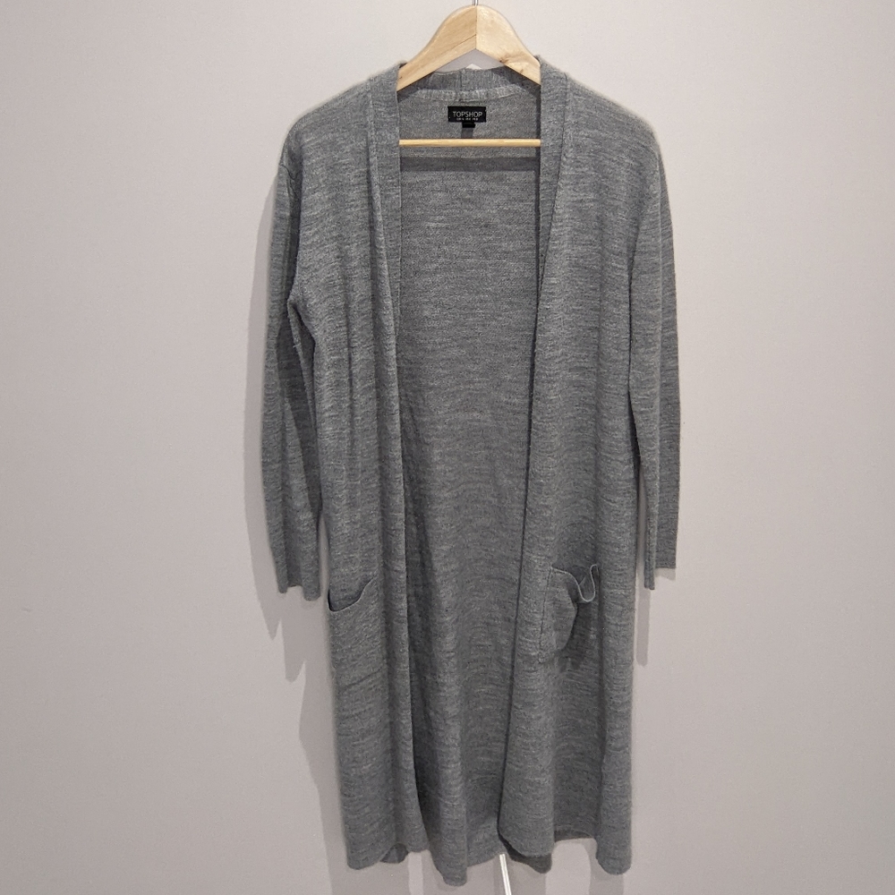 Top Shop Knit Long Cardigan